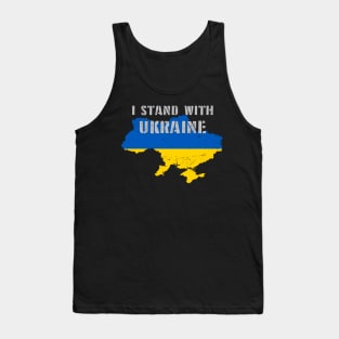 Support Ukraine I Stand With Ukrainian Tank Top